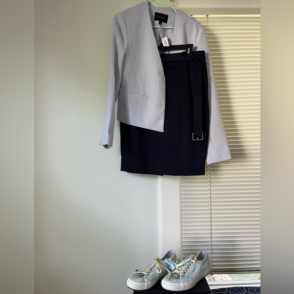 NWT Banana Republic Lilac Blazer size 14 - Picture 4 of 11